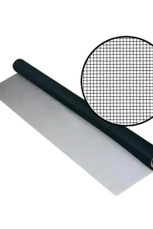 Get Yours Phifer Wire UltraVue 36 in. W X 84 in. L Black Polyester Screen Cloth, Pack of 4