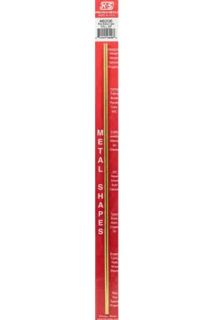 Cheap K&S 5/32 in. D X 12 in. L Round Brass Tube 1 pk