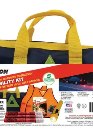 Exclusive Offer Orion 14 pc Roadside Emergency Kit
