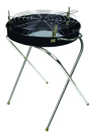 Marsh Allen 18 in. Fold-A-Matic Charcoal Grill Black Genuine