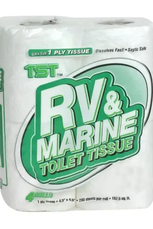 Camco TST RV and Marine Toilet Tissue 4 pk Final Sale