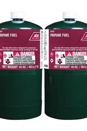 Ace 16 oz Steel Propane Fuel Cylinder, Pack of 6 Reduced Price