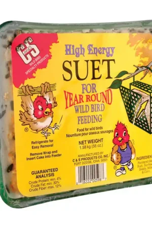 C&S Assorted Species Beef Suet Wild Bird Food 56 oz Exclusive Offer