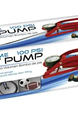 Custom Accessories 100 psi Foot Pump For Bicycle Tires Best Choice