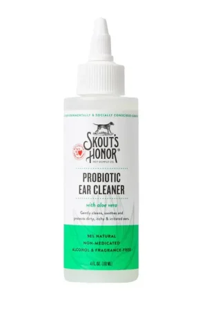 Skout's Honor Cat/Dog Ear Cleaner 4 oz Fresh Stock