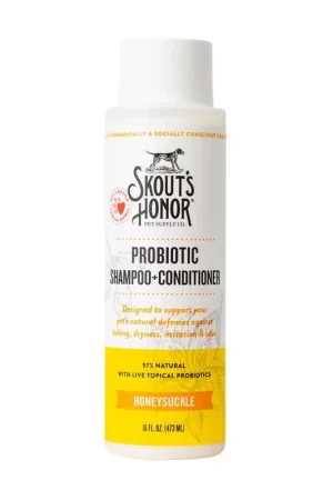 Skout's Honor Honeysuckle Cat/Dog Shampoo and Conditioner 16 oz 1 pk Sale