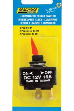 Best Choice Seachoice Illuminated Toggle Switch Plastic