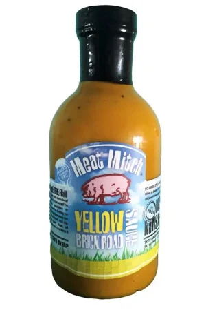 Brand New Meat Mitch Yellow Brick Road BBQ Sauce 19.7 oz