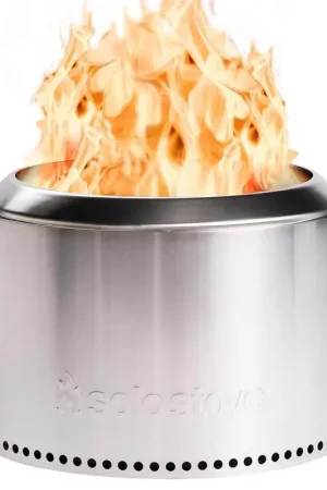 Latest Solo Stove Yukon 2.0 27 in. W Stainless Steel Round Multi-Fuel Fire Pit