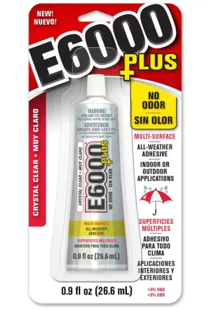 E6000 High Strength Clear All-Weather Adhesive 0.9 oz Grab Now