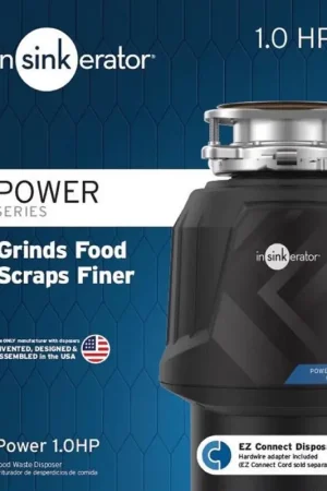 Best Price InSinkErator Power 1 HP Continuous Feed Garbage Disposal