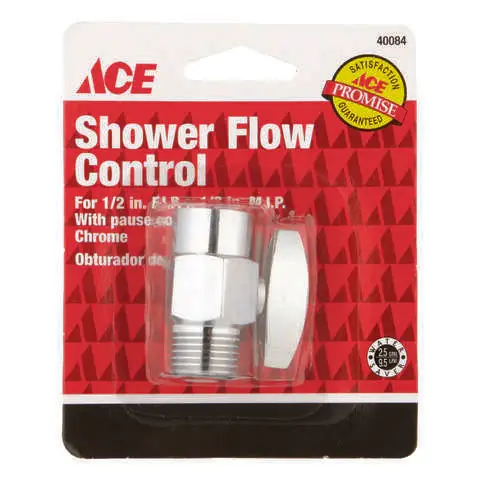 Ace Chrome Stainless Steel Shower Flow Control Last Chance