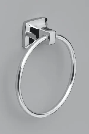 Deal OakBrook Chrome Towel Ring Die Cast Zinc
