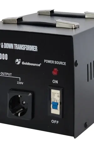 Goldsource ST Series ST-4000 Step Up and Step Down Transformer, 1-Phase, 220/240 V Secondary, 50 to 60 Hz Clearance