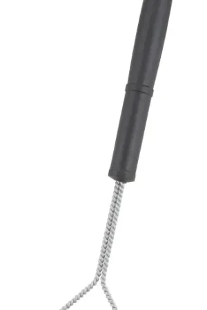 Omaha BBQ-37143 Wide Head Grill Brush, 6-3/4 in W Brush, Stainless Steel Bristle, Plastic Handle, 18 in L Grab Now