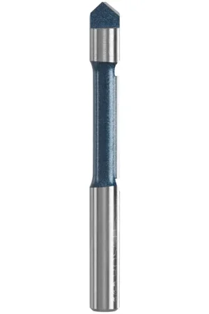 While Supplies Last Bosch 85245MC Router Bit, 3/8 in Dia Cutter, 1 in L Cutting, 3-5/32 in OAL, 3/8 in Dia Shank, 1-Cutter, Steel