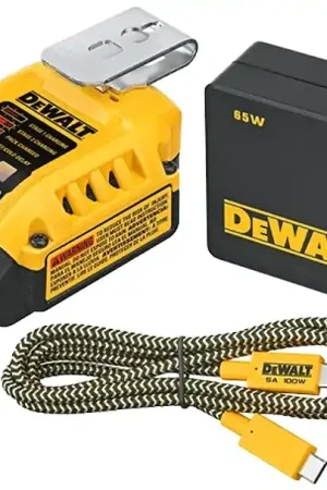 Place Order DEWALT DCB094K Portable USB Charging Kit, 20 V Input