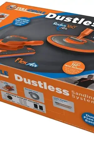 While Supplies Last Full Circle FCI DUST-FREE Sanding System, Ergonomic Handle
