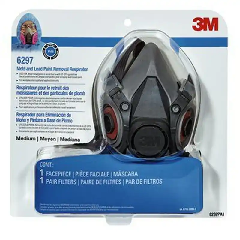 3M 6000 Series 6297PA1-A-NA Particle Respirator, M Mask Brand New