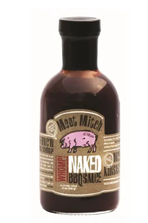 Factory Price Meat Mitch Naked Whomp BBQ Sauce 21 oz, Pack of 6