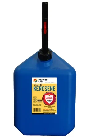 In Demand Midwest Can Quick Flow Spout Plastic Kerosene Can 5 gal