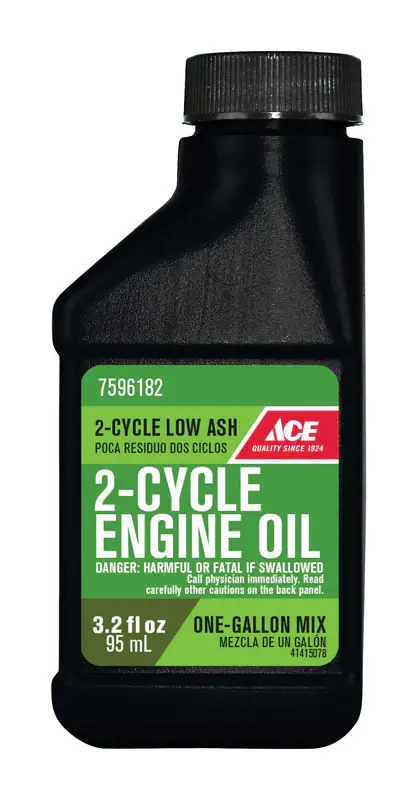 Ace 2-Cycle 40:1 Low Ash Engine Oil 3.2 oz, Pack of 12 Top Pick