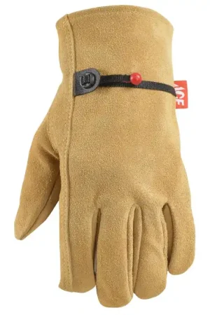 Ace L Suede Cowhide Driver Brown Gloves Weekend Sale