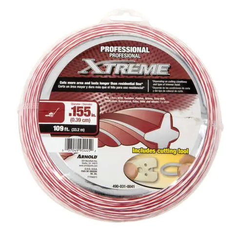 While Supplies Last Arnold Xtreme Professional Grade 0.155 in. D X 109 ft. L Trimmer Line
