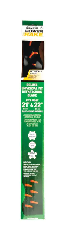 Arnold PowerRake 21 in. Dethatching Mower Blade For Walk-Behind Mowers 1 pk Factory Price