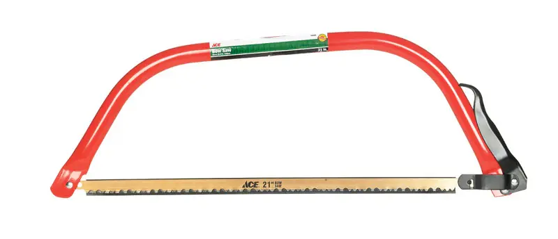 Ace Carbon Steel Raker Tooth Bow Saw Crafted
