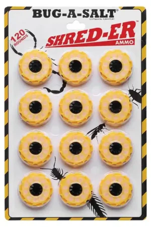 Bug-A-Salt Shred-Er Ammo Cartridge Black/Yellow 12 pc Shop Now