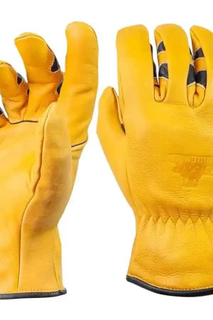 Deal Bear Knuckles Unisex Driver Gloves Yellow XL 1 pk