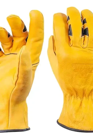 Bear Knuckles Unisex Driver Gloves Yellow L 1 pk Secure Checkout