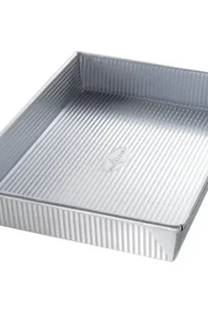 USA Pan 9.5 in. W X 13.625 in. L Rectangular Pan Silver 1 pc Exclusive Offer