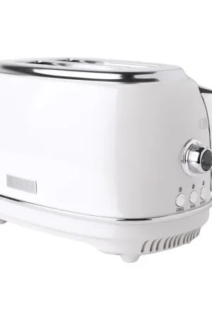 Latest Haden Heritage Stainless Steel White 2 slot Toaster 8 in. H X 12 in. W X 8 in. D