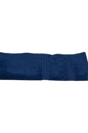 Brand New Sttelli Radiance Navy Cotton Hand Towel 1 pc, Pack of 6