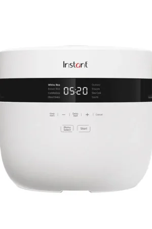 Brand New Instant White 20 cups Programmable Rice Cooker and Food Steamer
