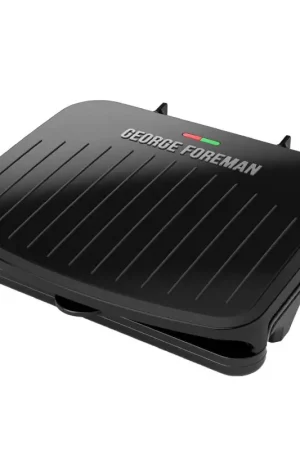 While Supplies Last Black+Decker Black Aluminum Nonstick Surface Grill and Panini Press 75 sq in
