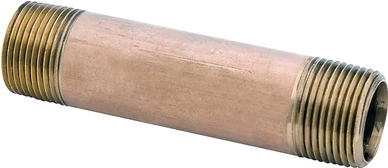 Affordable Anderson Metals 38300-0620 Pipe Nipple, 3/8 in, NPT, Brass, SCH 40 Schedule, 890 psi Pressure, 2 in L