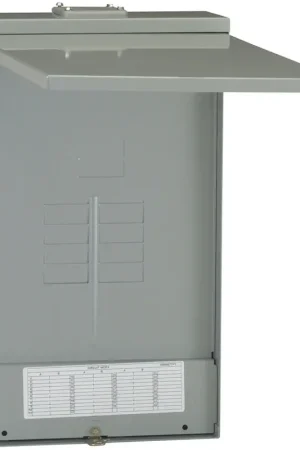 Bargain ABB PowerMark Gold TLM Series TLM812RCU2P Load Center, 125 A, 8-Space, 12-Circuit, Main Lug, NEMA 3R Enclosure, Plug