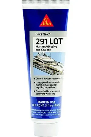 Price Drop Sikaflex 610564 291 Lot Marine Polyurethane Adhesive/Sealant, White, 3 oz. Tube