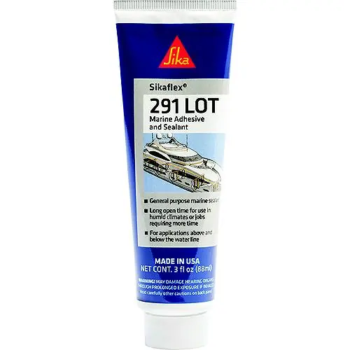 Price Drop Sikaflex 610564 291 Lot Marine Polyurethane Adhesive/Sealant, White, 3 oz. Tube