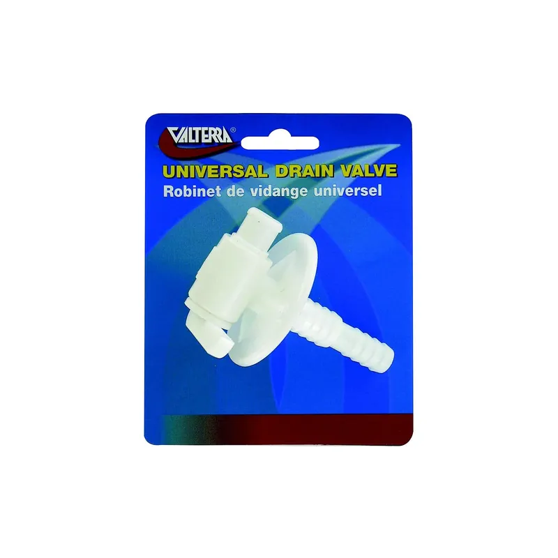Authentic DRAIN VALVE BARBED CARDED
