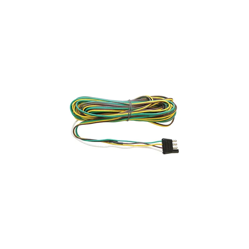 4-Way Flat Trailer Harness 24″Trailer Side With Separate Tail Light Wires Budget