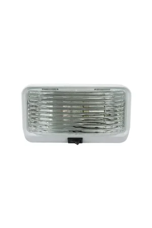 Markdown FulTyme RV Rectangular Porch/Utility Light w/Switch, Clear