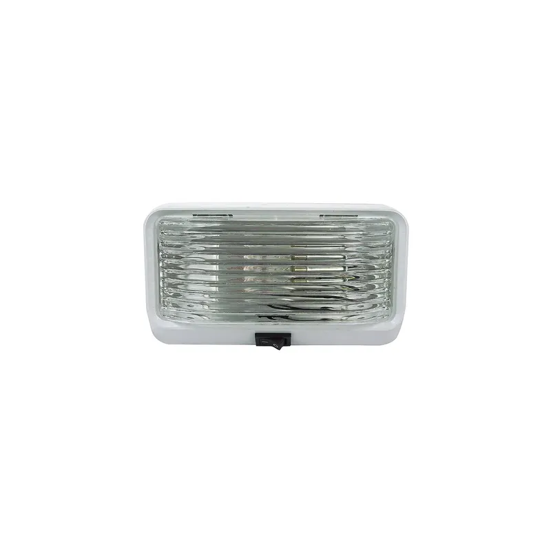 Markdown FulTyme RV Rectangular Porch/Utility Light w/Switch, Clear