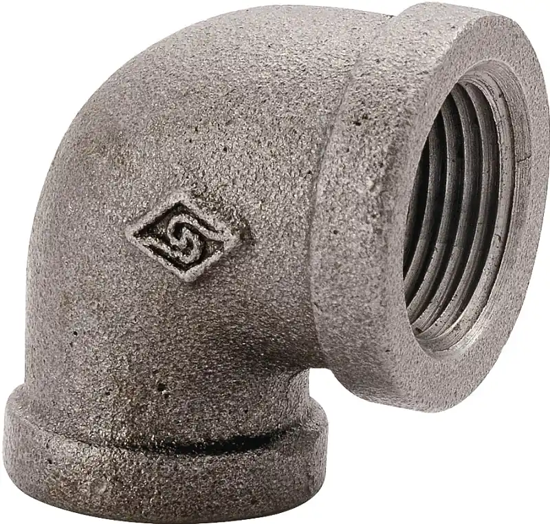 Premium ProSource 2A-3/4B Pipe Elbow, 3/4 in, FIP, 90 deg Angle, Iron, 40 Schedule, 300 psi Pressure