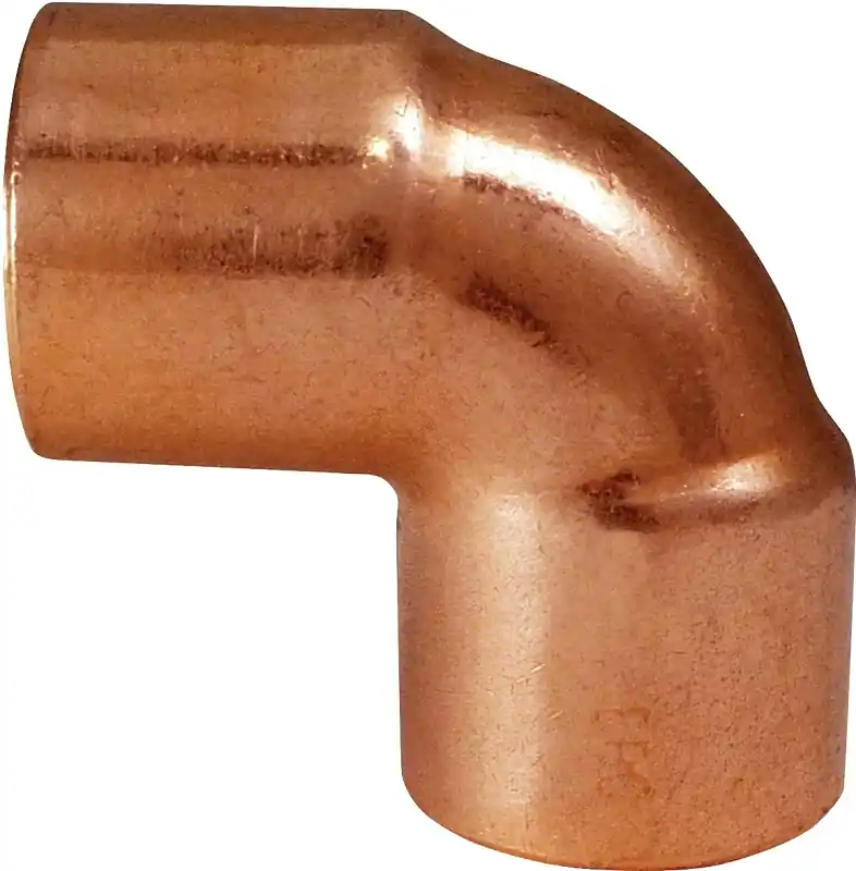 Nibco 82503 Pipe Elbow, 1/2 in, Sweat, 90 deg Angle Free Returns