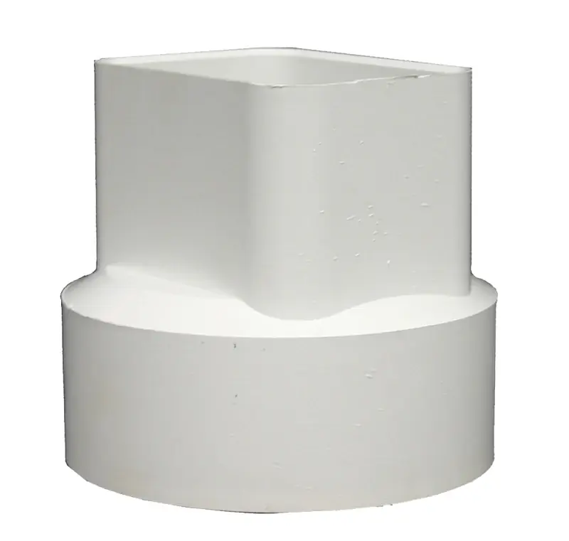 ADS 0482TW Downspout Adapter, HDPE Grab Now