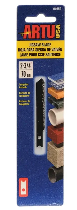 Factory Price ARTU 01652 Jig Saw Blade, Tungsten Carbide Cutting Edge, 2-3/4 in L